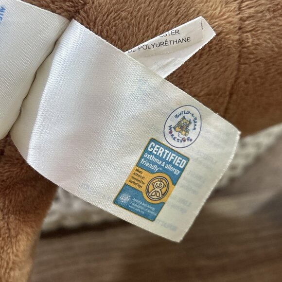 Build A Bear Velvet Hugs Teddy Bear Plush 13” Asthma & Allergy Friendly BABW - Picture 5 of 6